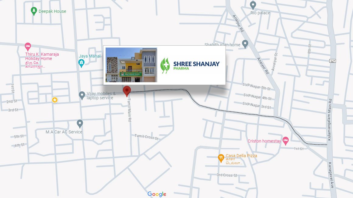 Shree Shanjay Pharma Address Map